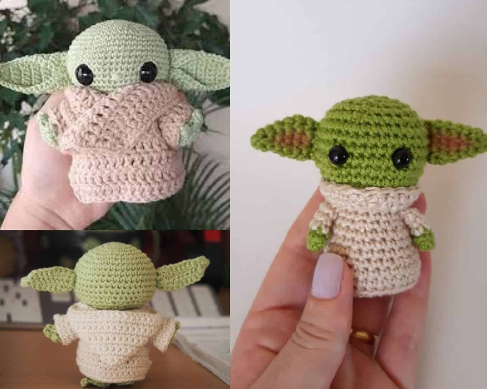 crochet Baby Yoda