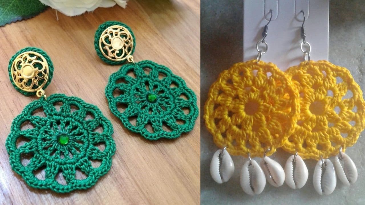 crochet costume jewelry