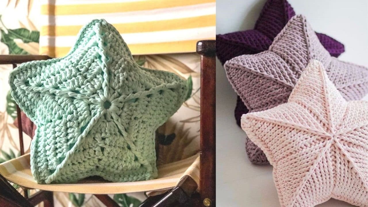 crochet cushions