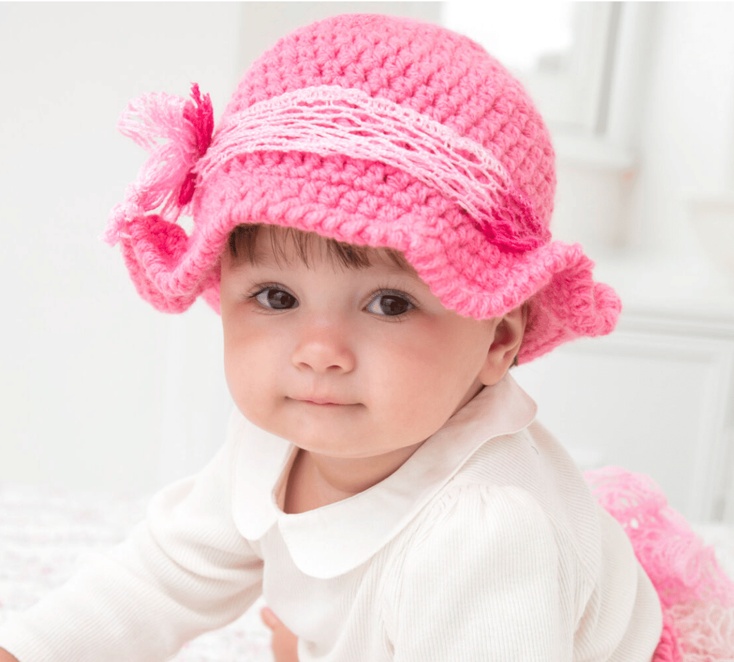 crochet baby hat