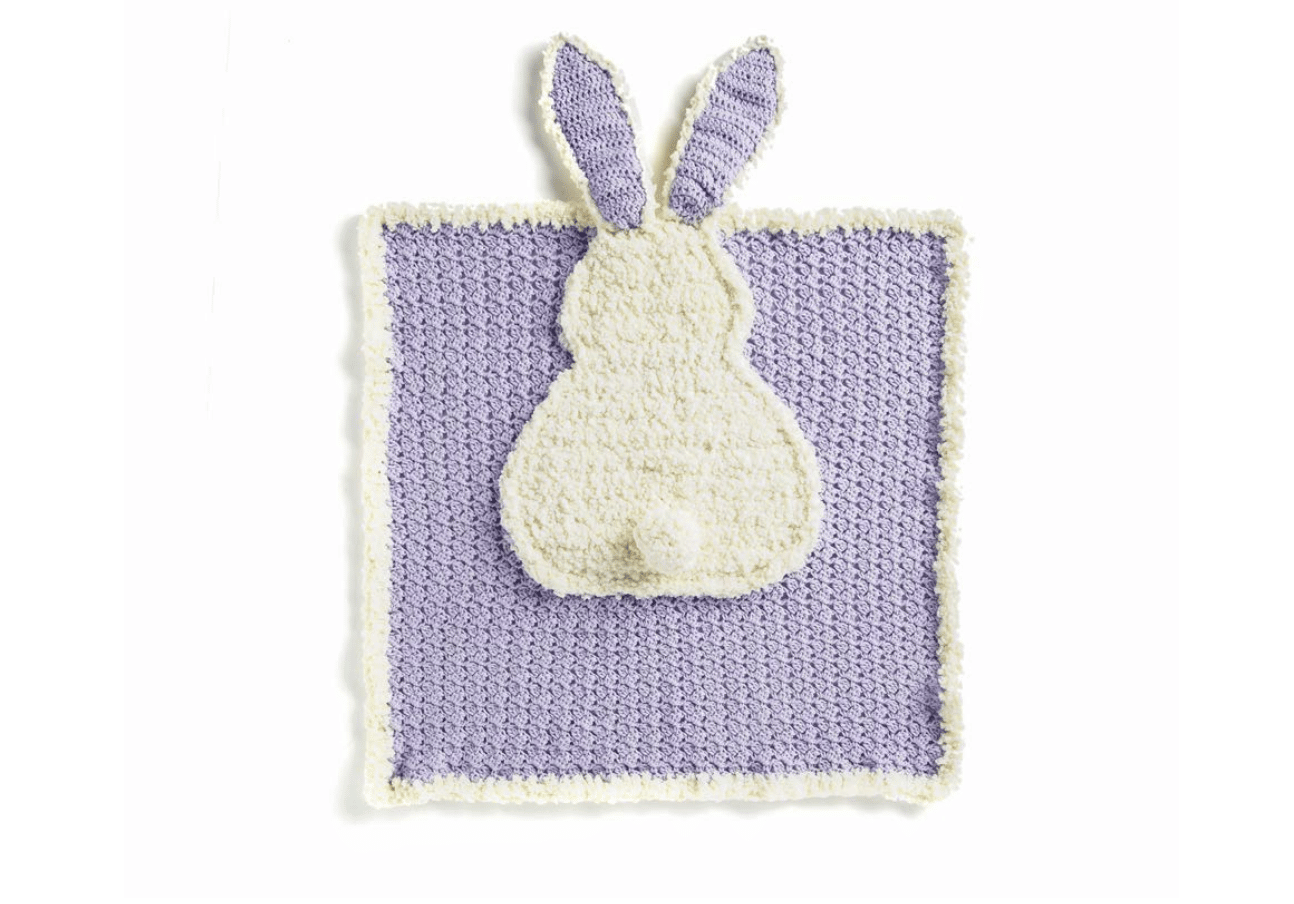 little bunny crochet blanket